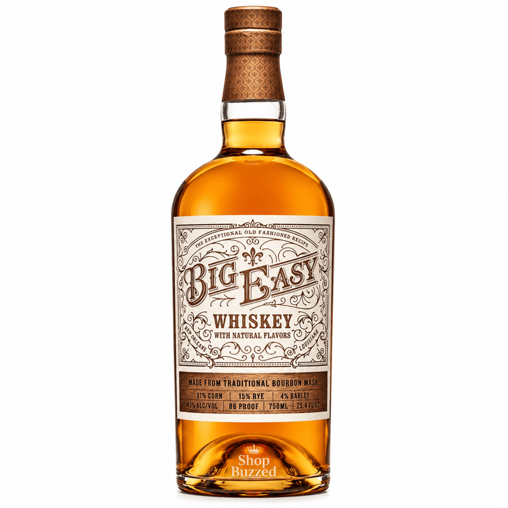 Big Easy whiskey 5 year 750mL - Shop Buzzed
