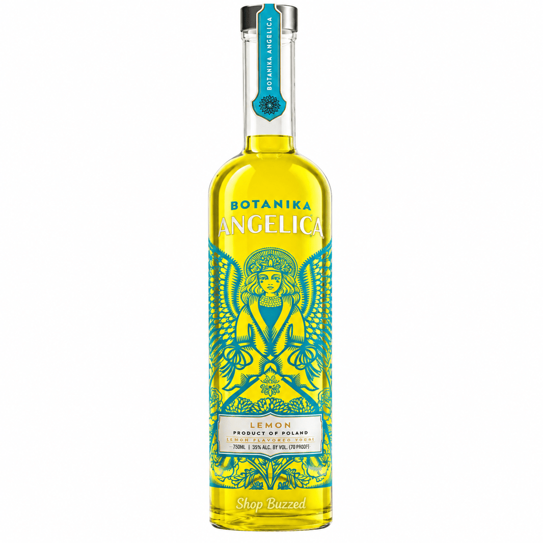Botanika Angelica Lemon Liqueur 750 ML - Shop Buzzed