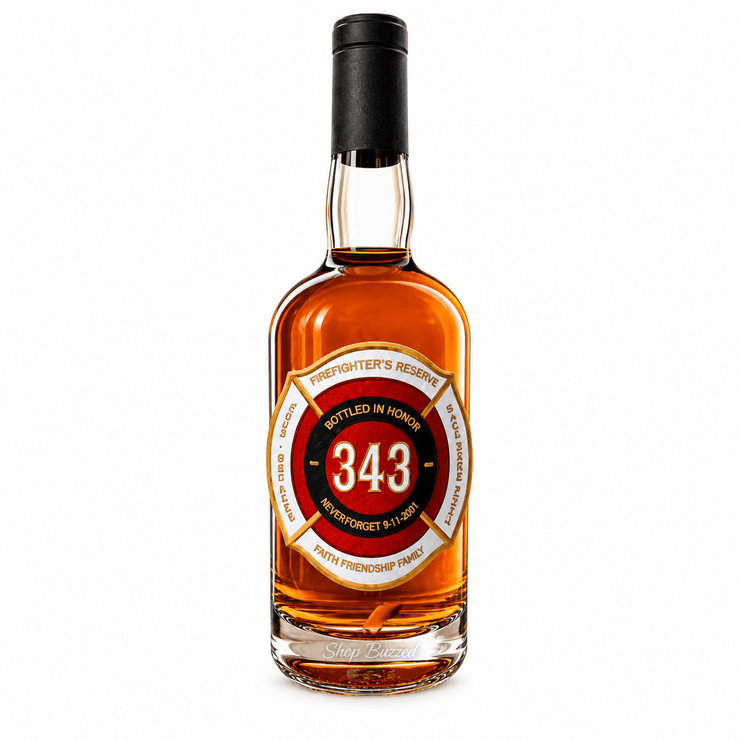 Firefighter's Reserve 343 8 Year Single Barrel Bourbon 2026 750 ml - Shop Buzzed