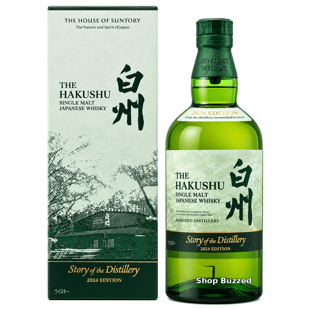 The Hakushu Single Malt Japanese Whisky 2024 Edition 700 ml - Shop Buzzed