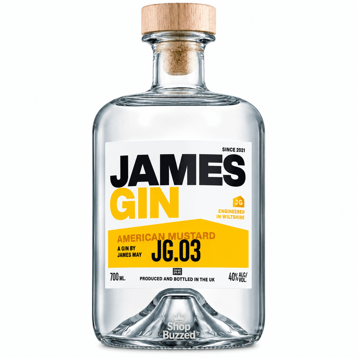 James Gin American Mustard 700ml - Shop Buzzed