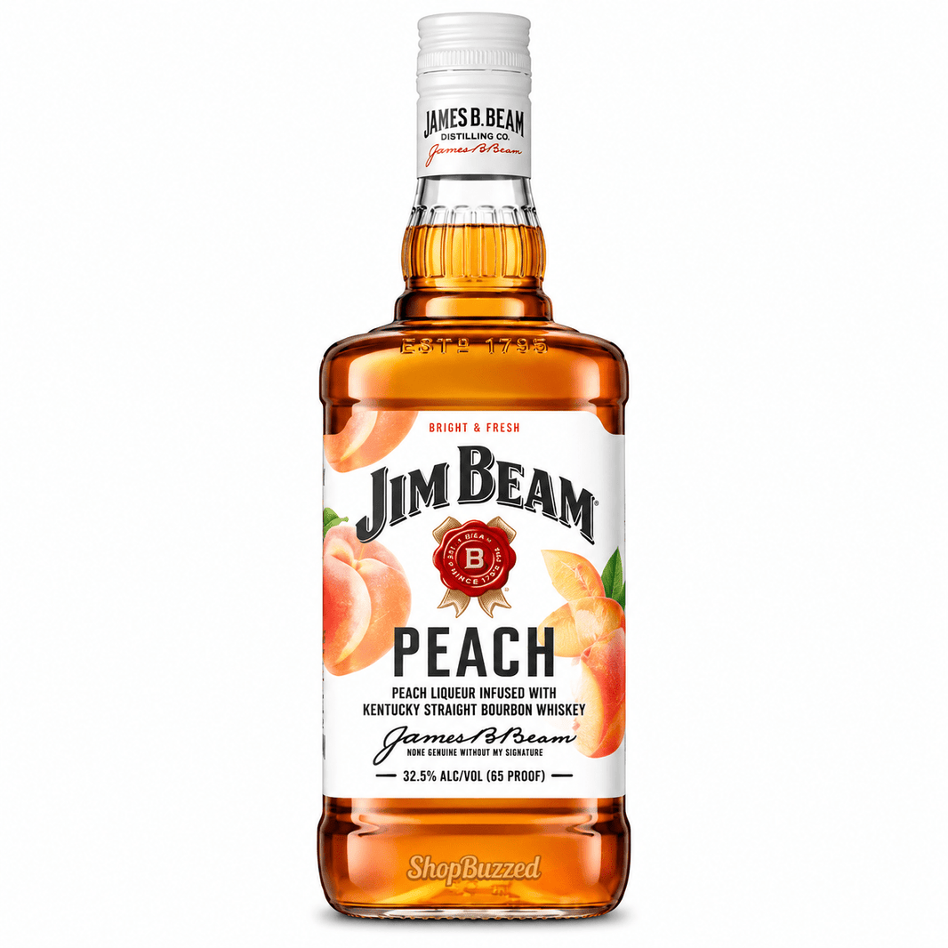 Jim Beam Peach 750 ml - Shop Buzzed