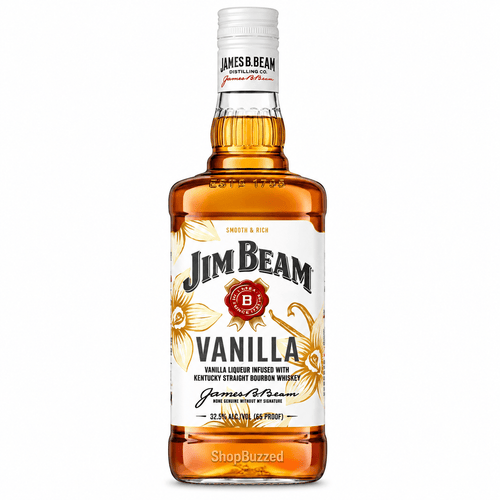Jim Beam Vanilla Whiskey 750 ml - Shop Buzzed