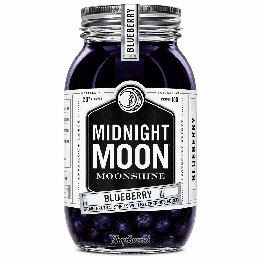 Midnight Moon Blueberry Moonshine 750 ml - Shop Buzzed