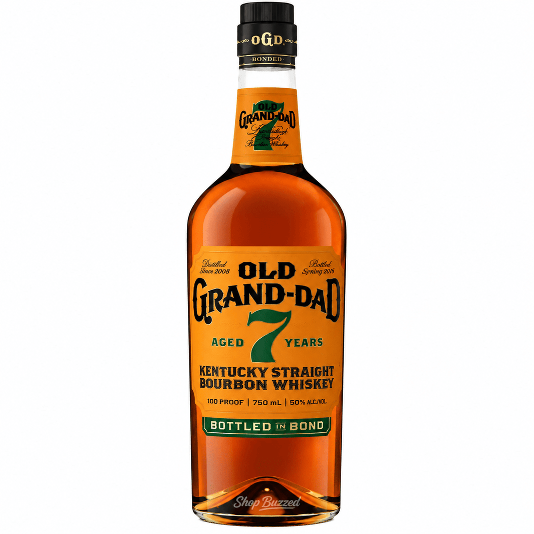 Old Grand-Dad Bottled in Bond 7 Year Straight Bourbon 750 ml - Shop Buzzed