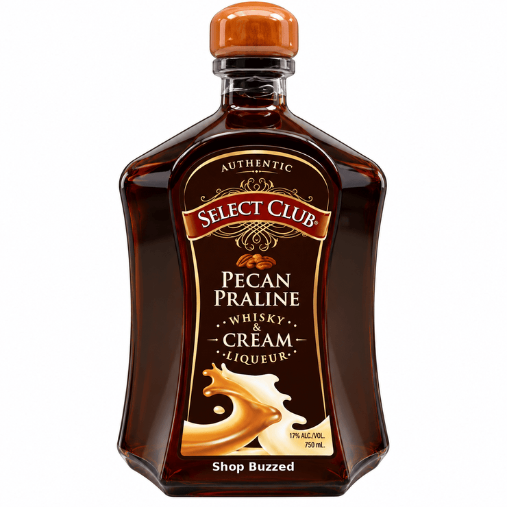 Select Club Pecan Praline Whisky and Cream Liqueur 750 ml - Shop Buzzed