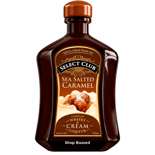 Select Club Sea Salted Caramel Canadian Whisky and Cream Liqueur 750 ml - Shop Buzzed