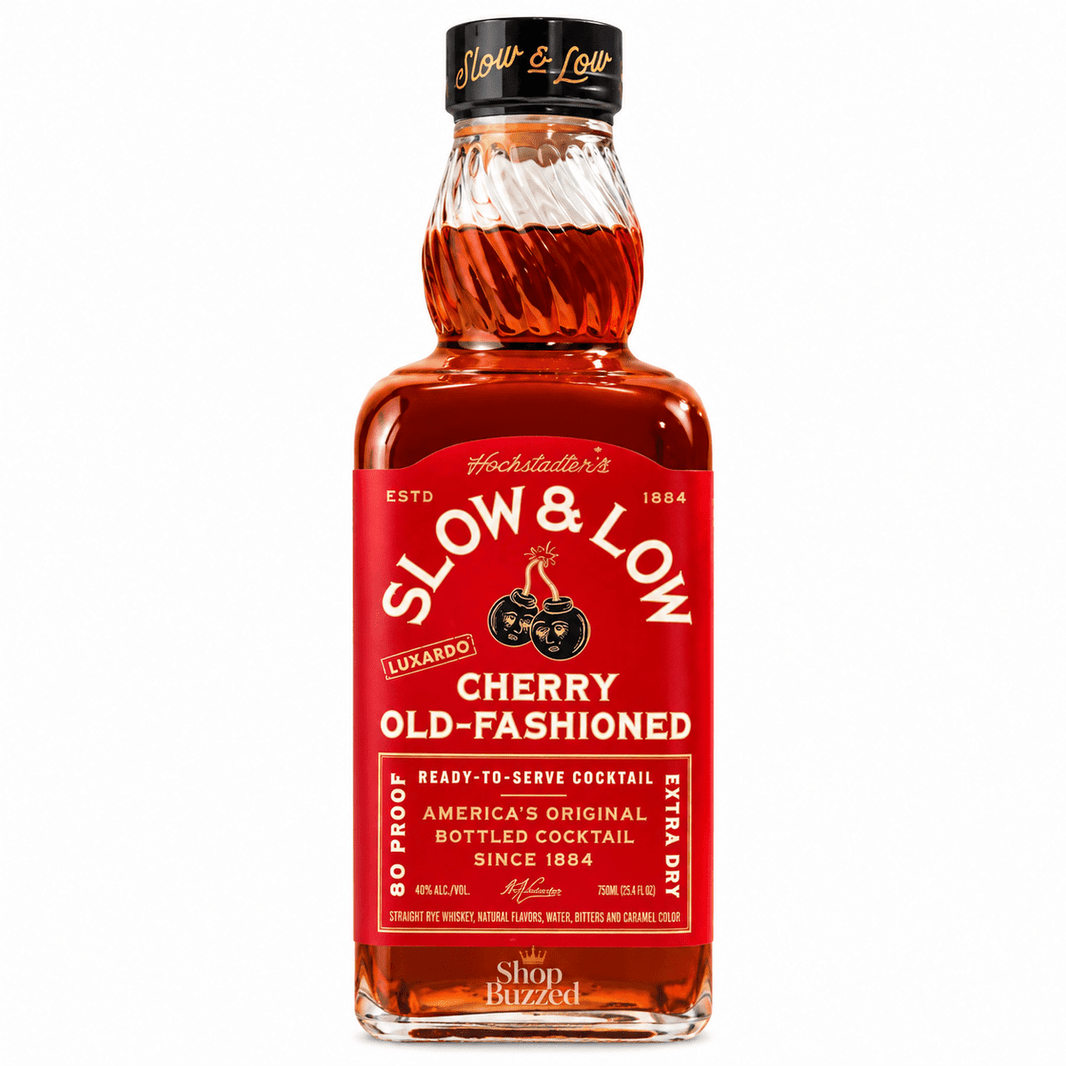 Slow & Low Cherry Old Fashioned 750ml - Shop Buzzed