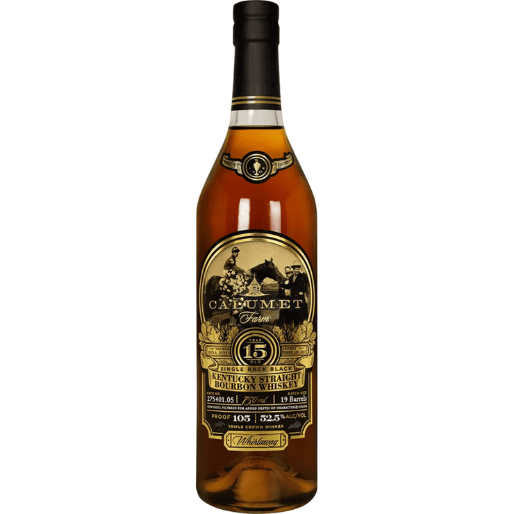 Calumet Single Rack Black 15 Year Old Bourbon Whiskey 750mL - Shop Buzzed