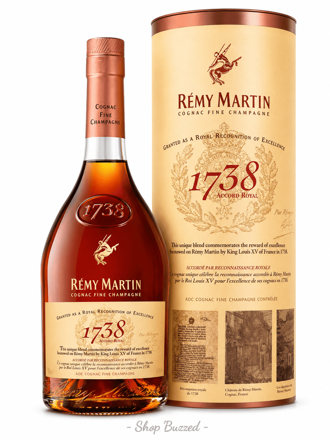 Remy Martin 1738 Accord Royal 750 ml - Shop Buzzed