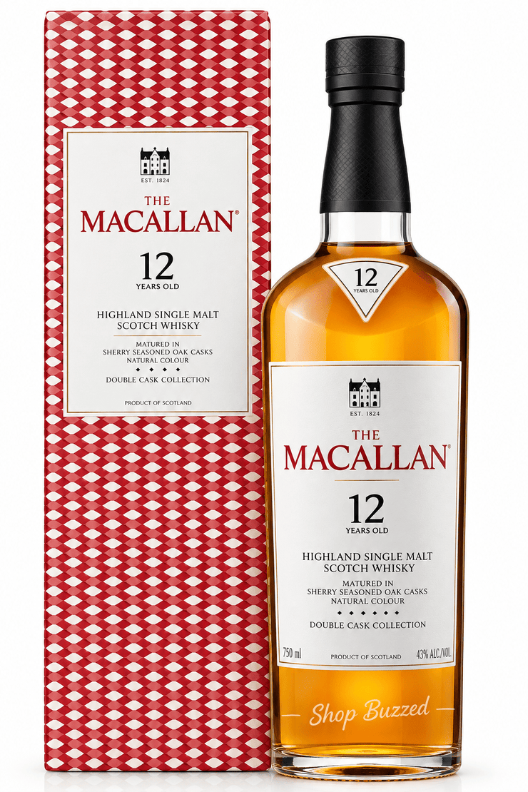 The Macallan 12 Year Double Cask 750 ml - Shop Buzzed