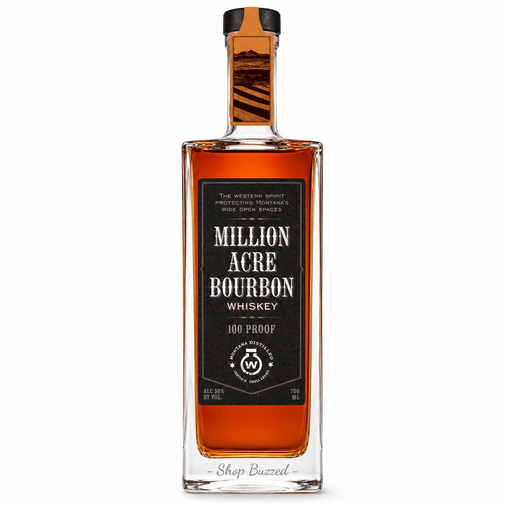 Willie's Distillery Million Acre Bourbon 750ml - Shop Buzzed