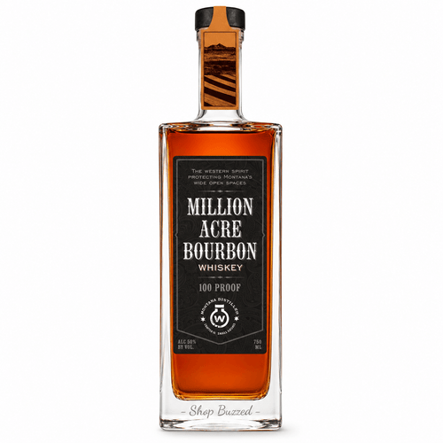 Willie's Distillery Million Acre Bourbon 750ml - Shop Buzzed