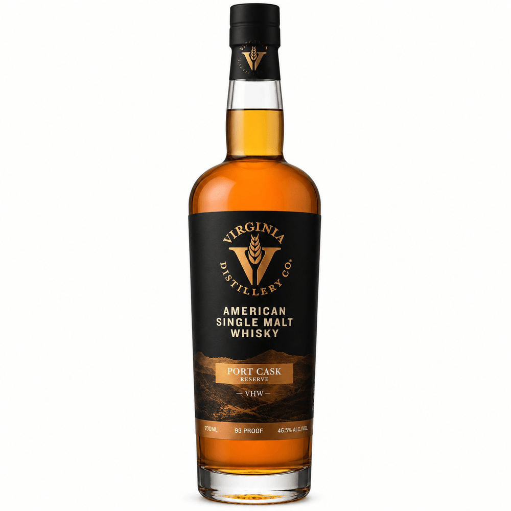 Virginia Distillery Company Port Cask Finished American Single Malt Whisky 700ml - Shop Buzzed
