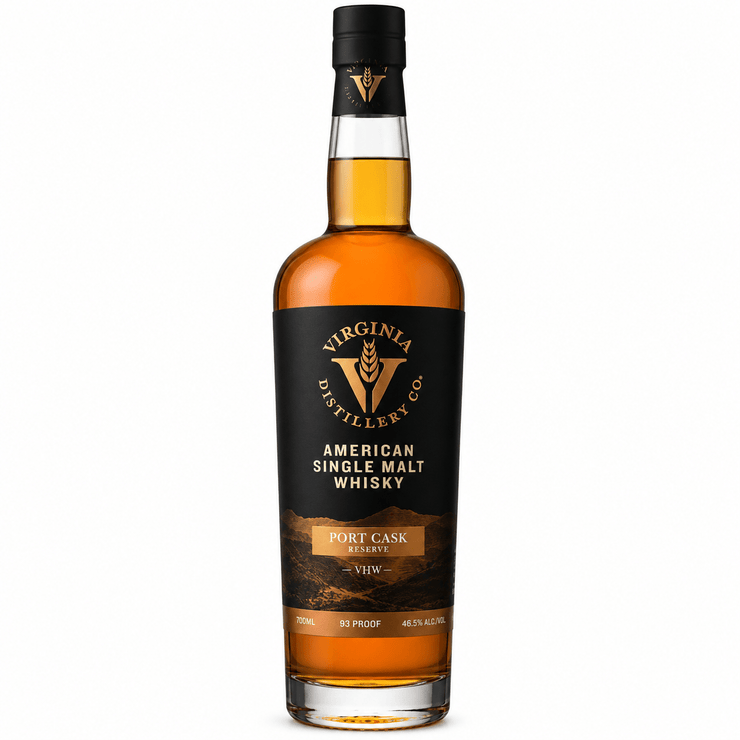 Virginia Distillery Company Port Cask Finished American Single Malt Whisky 700ml - Shop Buzzed