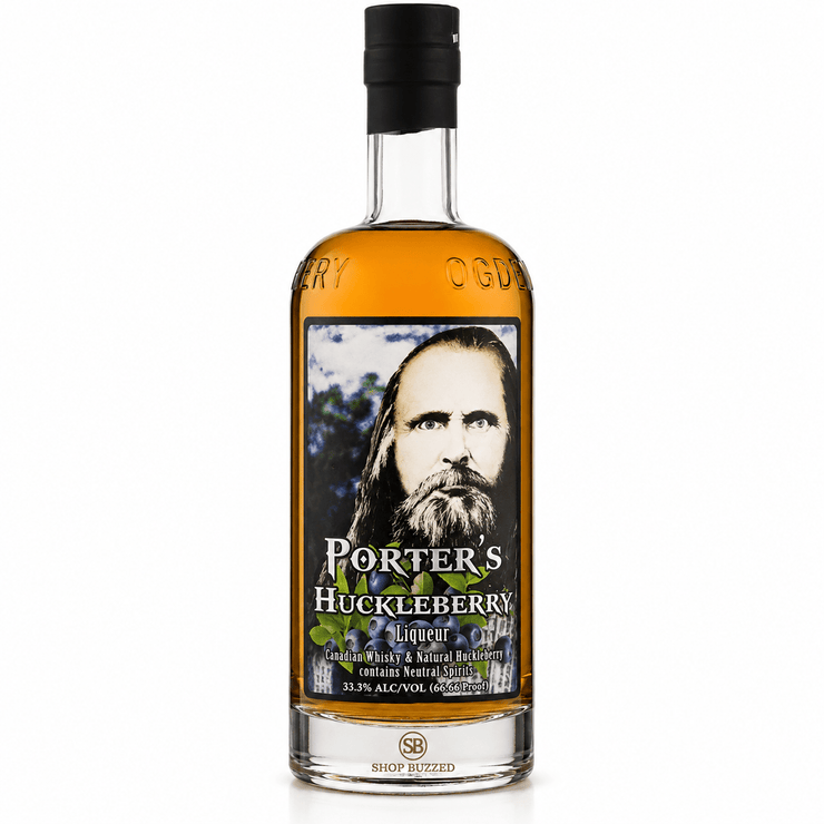 Porter's Huckleberry Flavored Whiskey 750ml - Shop Buzzed