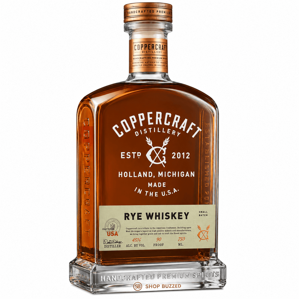 Coppercraft Straight Rye 750 ml - Shop Buzzed