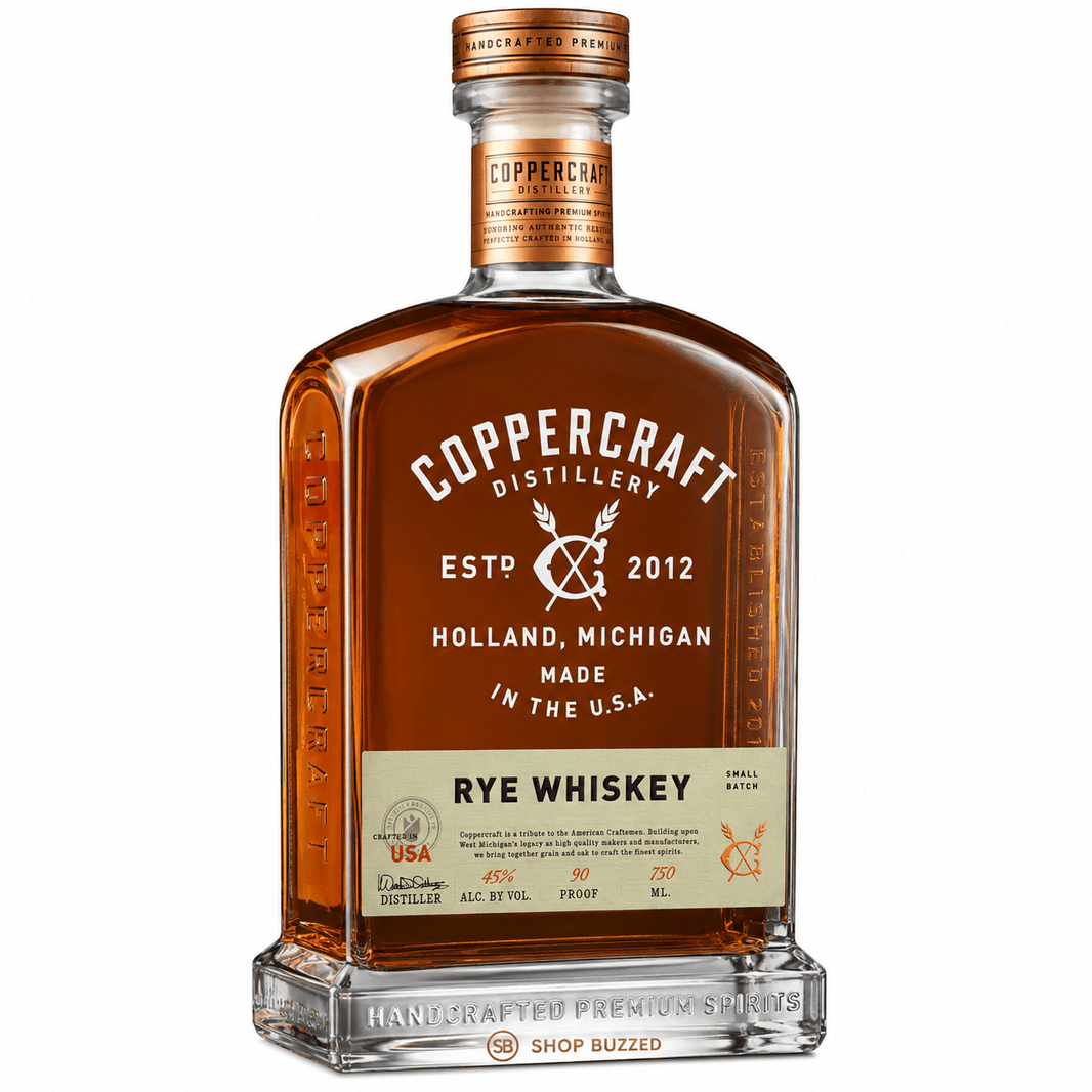 Coppercraft Straight Rye 750 ml - Shop Buzzed