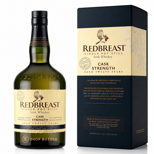 Redbreast 12 Year Strength Irish Whiskey cask strength 750 ml - Shop Buzzed