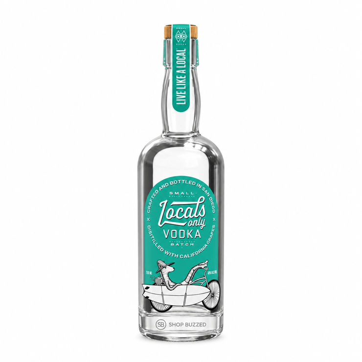 Locals Only Live Like a Local Small Batch 750 ml - Shop Buzzed
