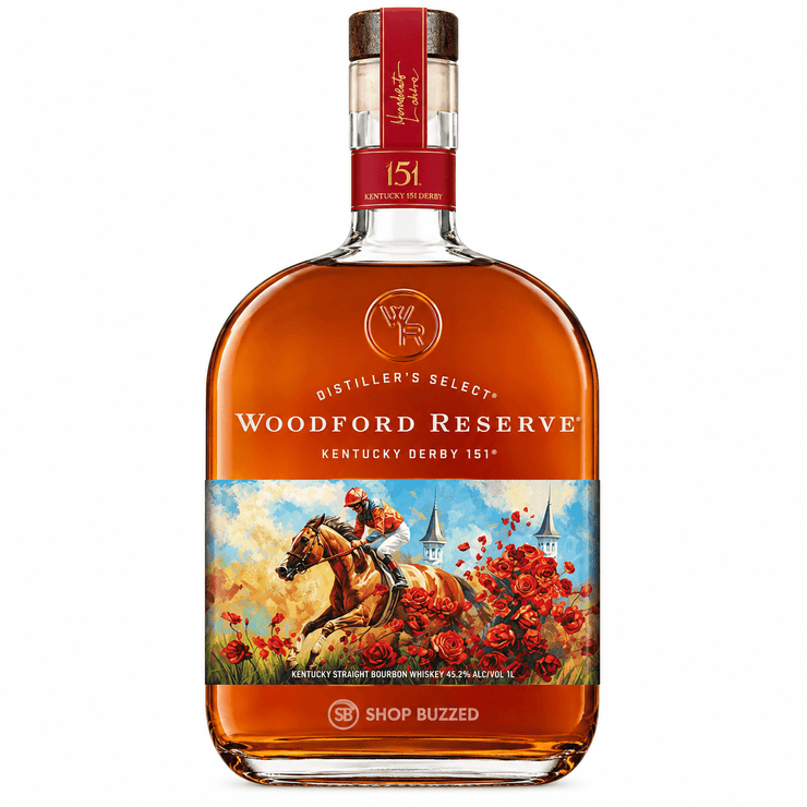 Woodford Reserve Kentucky Derby 151 Kentucky Straight Bourbon 1 L - Shop Buzzed