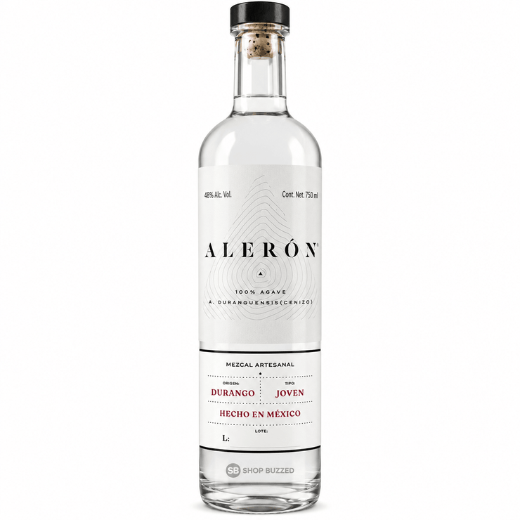Mezcal Aleron Agave Cenizo 750ml - Shop Buzzed