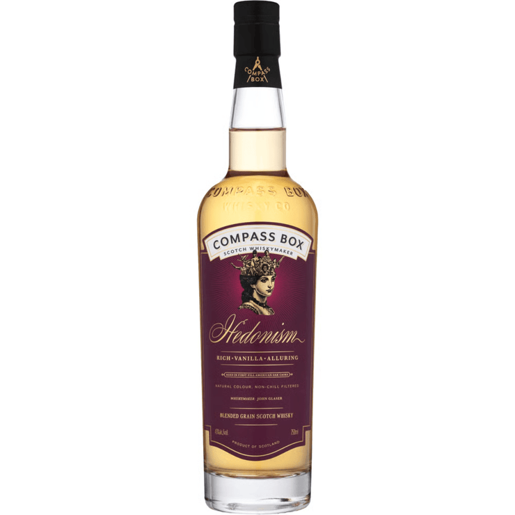 Compass Box Hedonism 750ml - Shop Buzzed