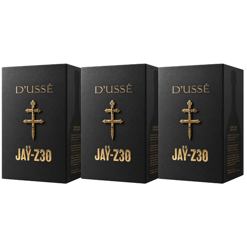D'USSÉ VSOP Jay-Z30 Limited Edition French Cognac 3 Pack - 750ML *Pre-Order* - Shop Buzzed