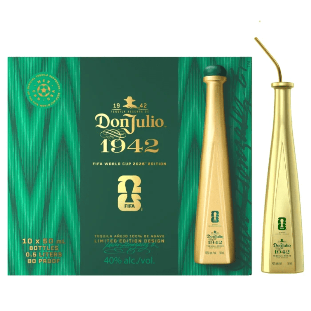 Don Julio 1942 Fifa World Cup 2026 Edition 50 ML - 10 Pack - Shop Buzzed