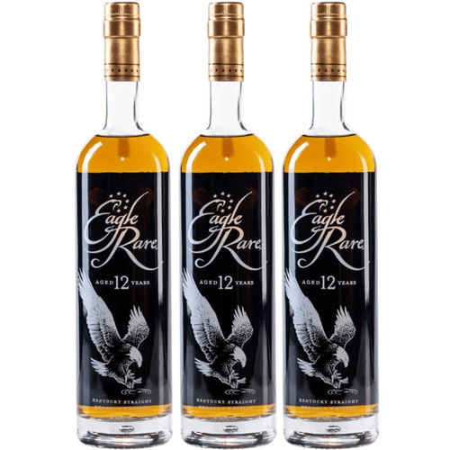 Eagle Rare 12 Year Old Bourbon Whiskey - 3 Pack 750ML - Shop Buzzed