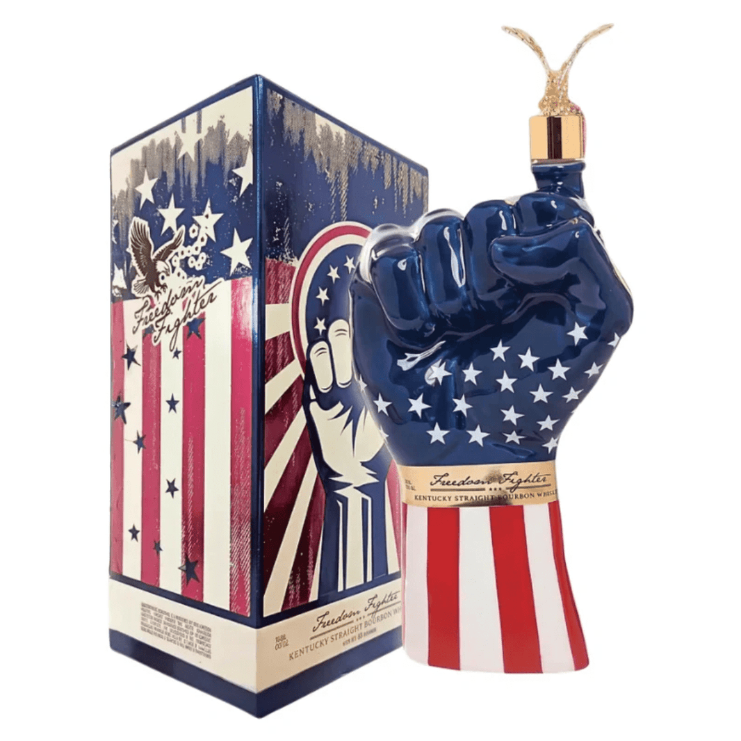 Freedom Fighter 6yr Straight Bourbon 700ml - Shop Buzzed