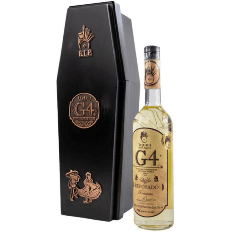 G4 Reposado De Madera Tequila Dia De Muertos 750 ml - Shop Buzzed