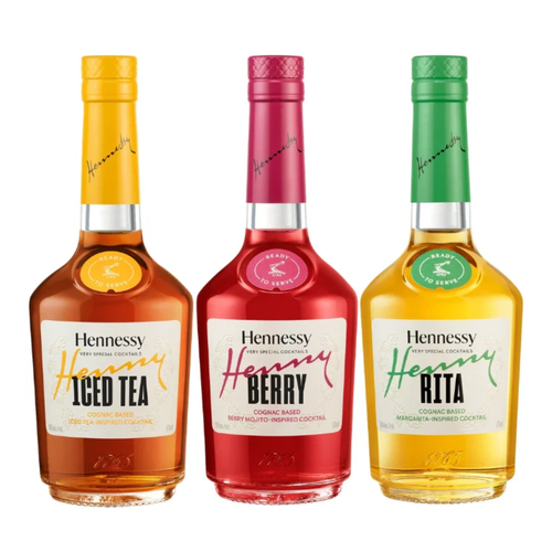 Hennessy Ready-to-Serve Cocktail Variety Bundle (3 x 375ML) - Shop Buzzed