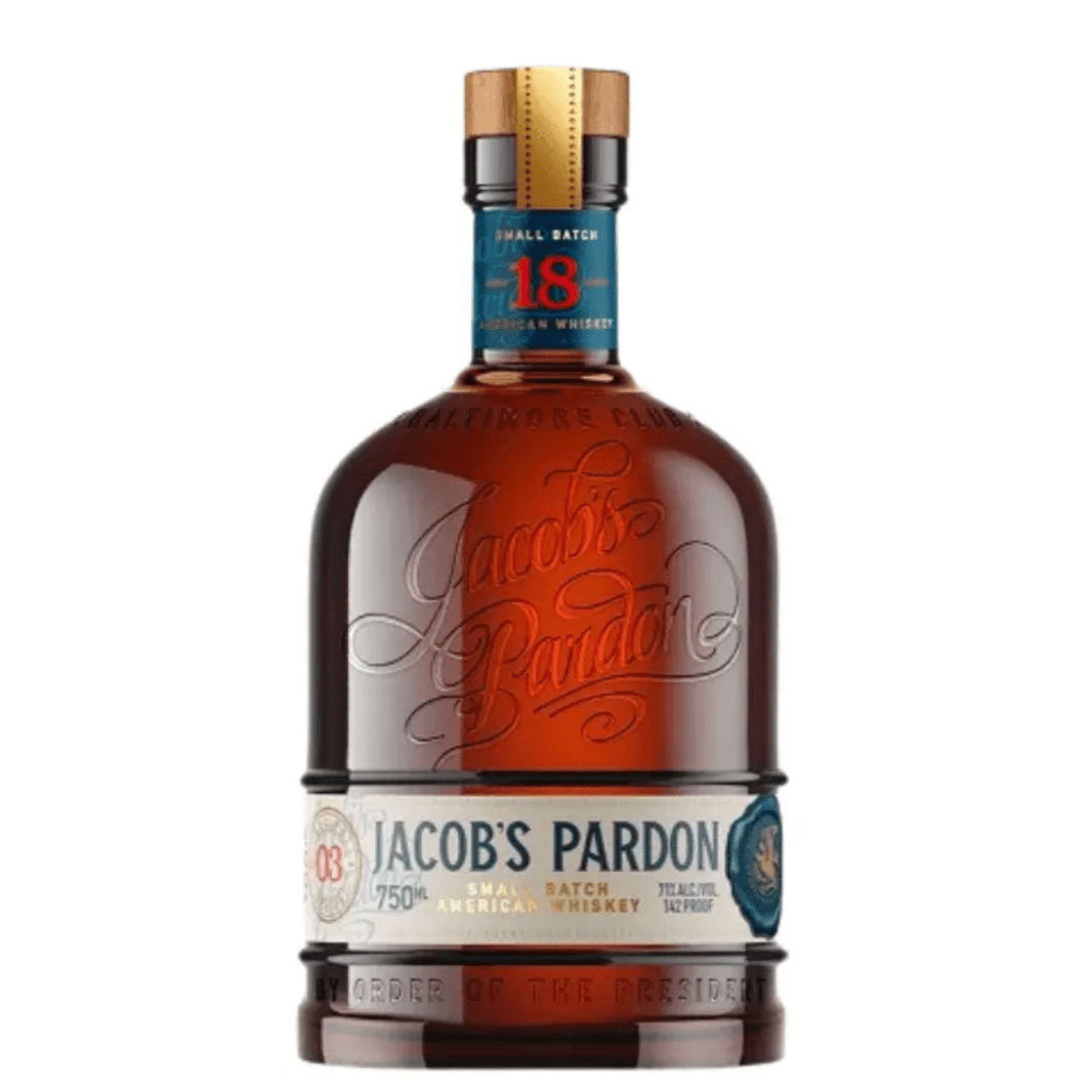 Jacob's Pardon Small Batch American Whiskey No 3 18 year 750 ML - Shop Buzzed