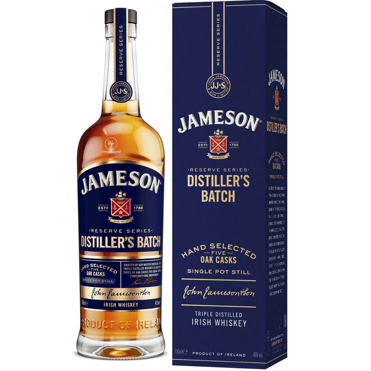 Jameson Distiller's Batch Single Pot Still Irish Whiskey 750ML - Shop Buzzed