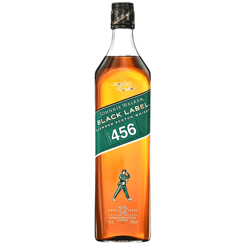 Johnnie Walker Black Label Scotch Whiskey Squid Games Limited Edition 750ml - Shop Buzzed