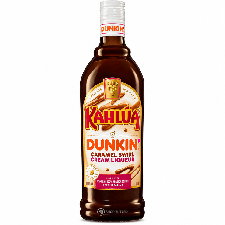 Kahlua Dunkin Caramel Swirl Cream 750 ML - Shop Buzzed