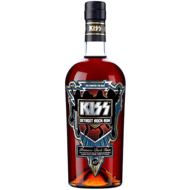 KISS Detroit Rock Rum 700ml - Shop Buzzed