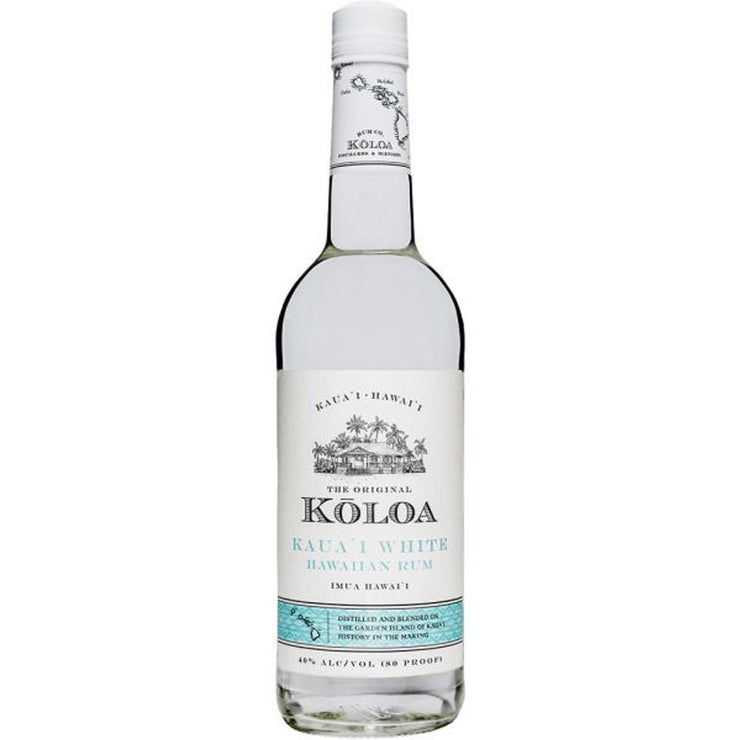 Koloa Rum Kauai White Hawaiian 750ml - Shop Buzzed