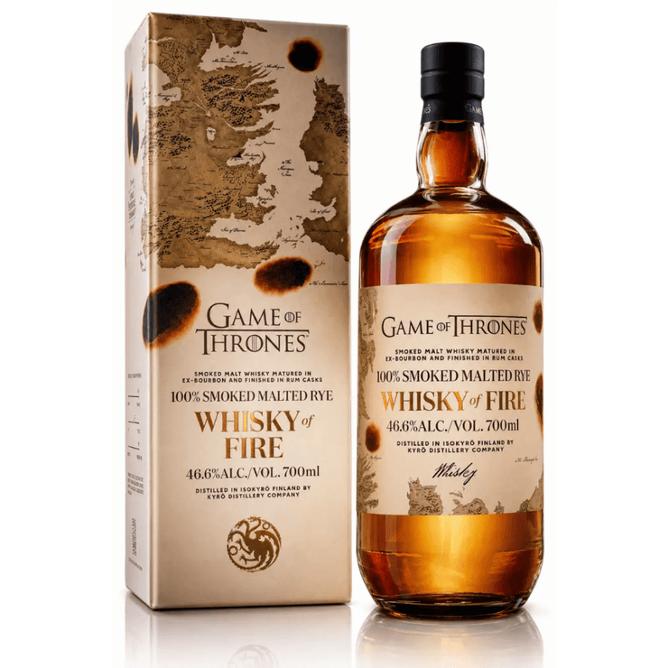 Kyrö x Game of Thrones Whisky of Fire 700mL - Shop Buzzed