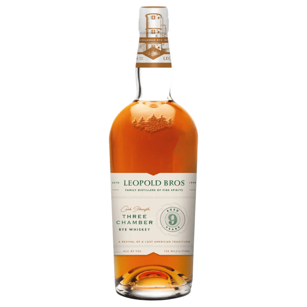 Leopold Bros Three Chamber Rye Whiskey 9 Year 750ml - Shop Buzzed