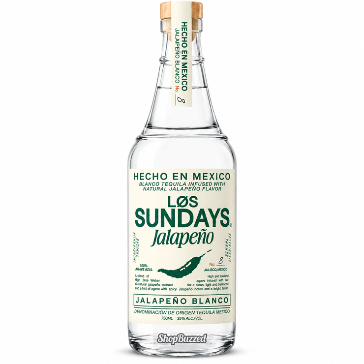 Los Sundays Jalapeño Blanco 750 ml - Shop Buzzed