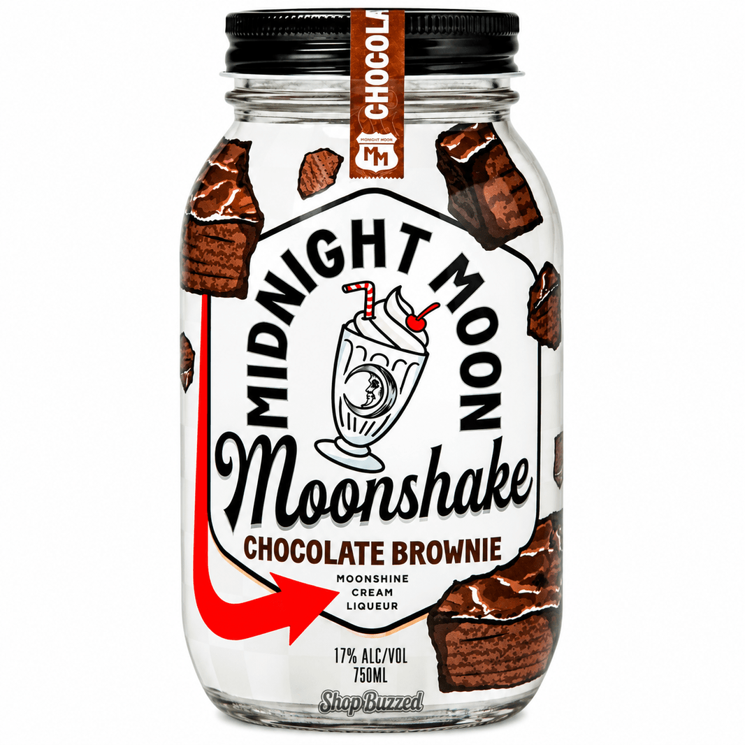 Midnight Moonshine Moonshake Chocolate Brownie 750 ml - Shop Buzzed