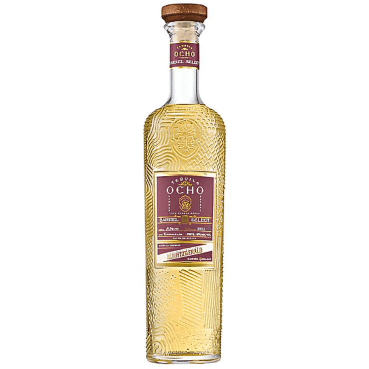 Tequila Ocho Añejo Aged in Old Fitzgerald Bourbon Barrels 750ml - Shop Buzzed