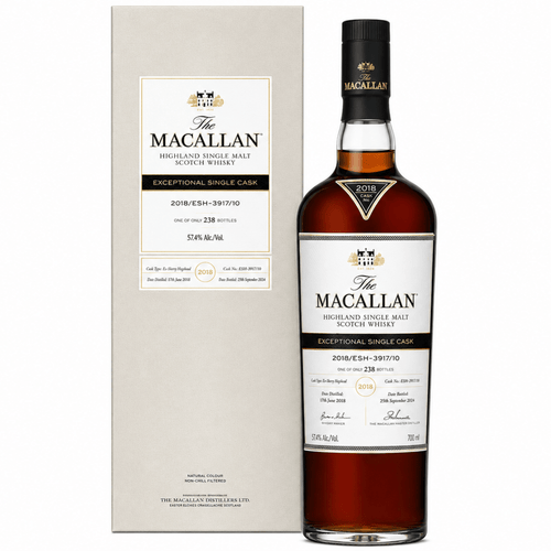 The Macallan Exceptional Single Cask 2018/ESH-3917/10 750 ml - Shop Buzzed