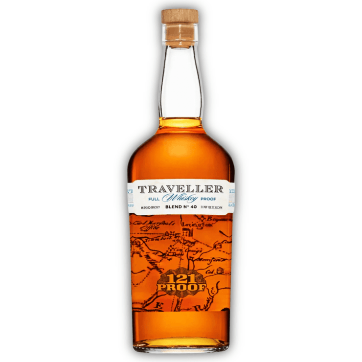 Traveller Whiskey Full Proof Blend No. 40 121 Proof 750ml - Shop Buzzed