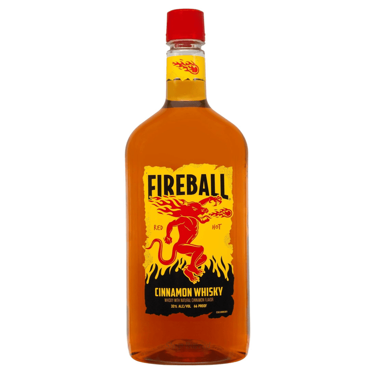 Fireball Cinnamon Whisky 1.75L PET Plastic Bottle - Shop Buzzed