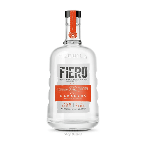 Fiero Habanero Blanco Infused Tequila 750ml - Shop Buzzed