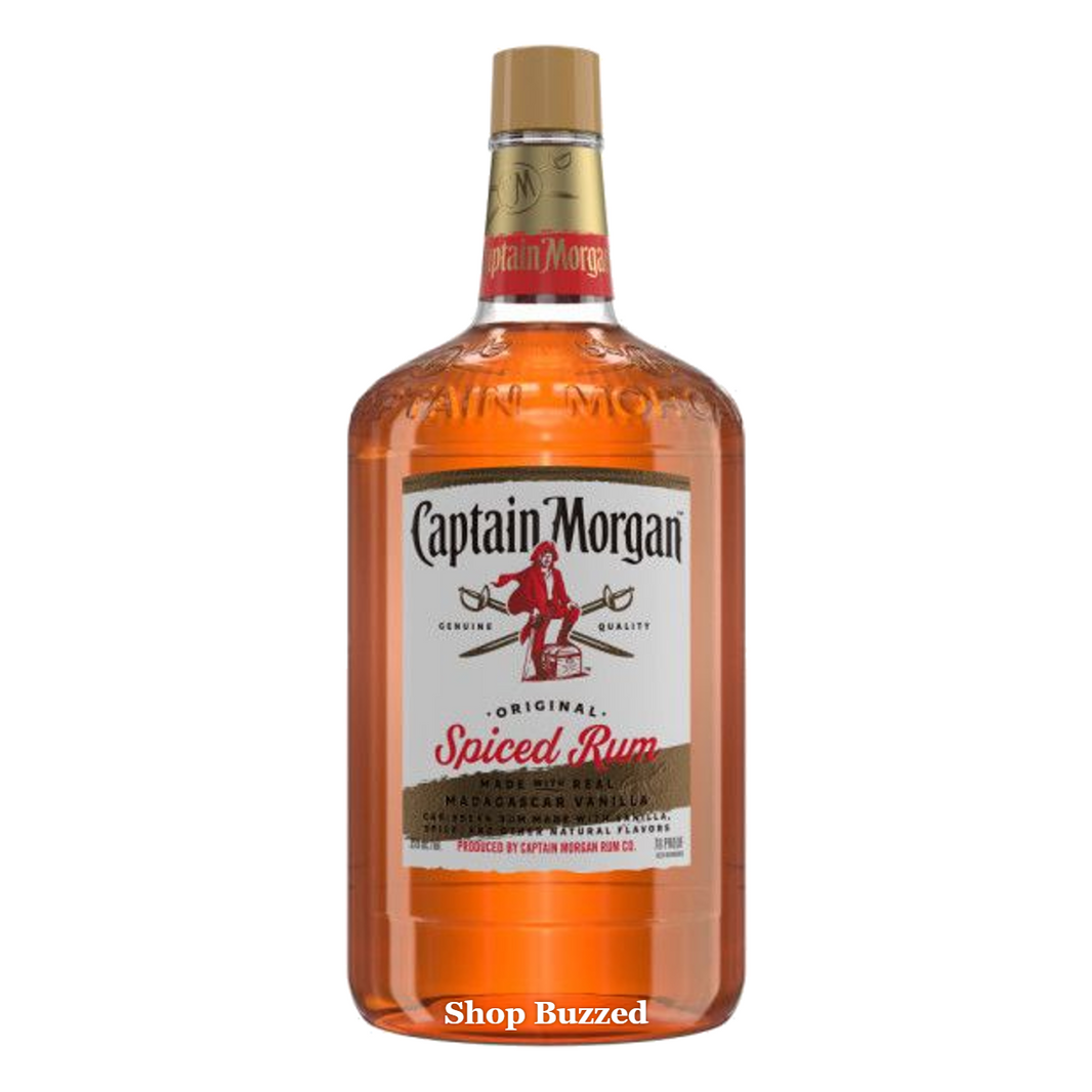 Captain Morgan Original Spiced Rum 1.75L - Shop Buzzed