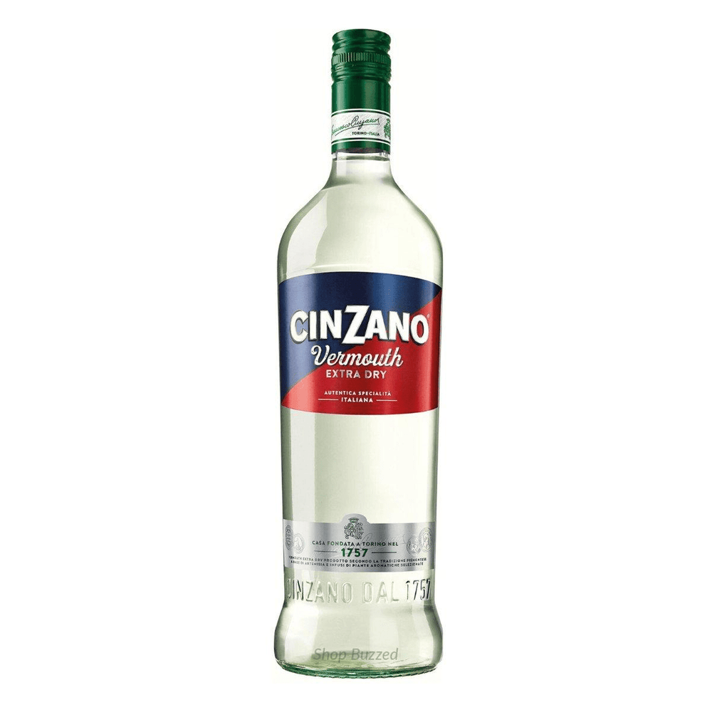 Cinzano Extra Dry Vermouth 1L - Shop Buzzed